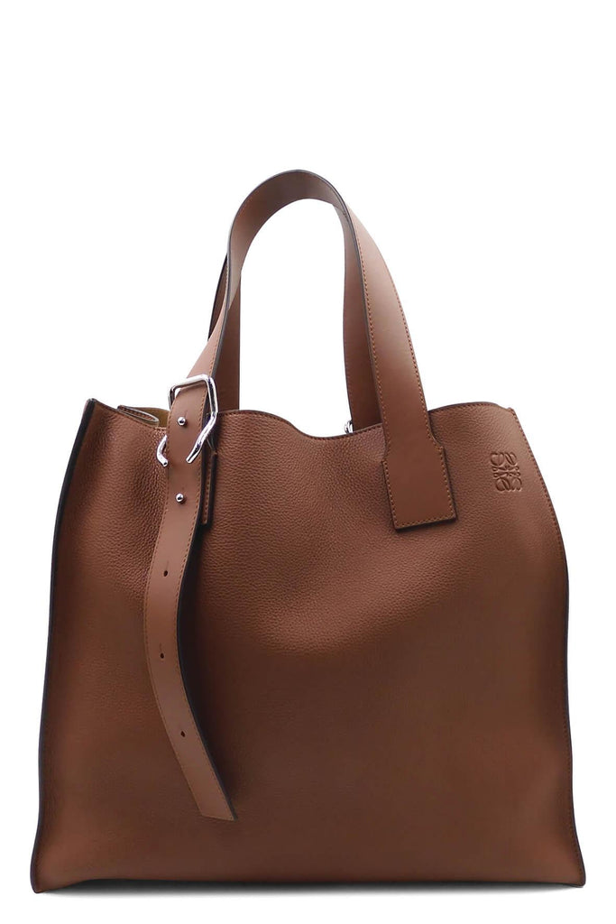 Buckle Tote Bag Cognac - LOEWE