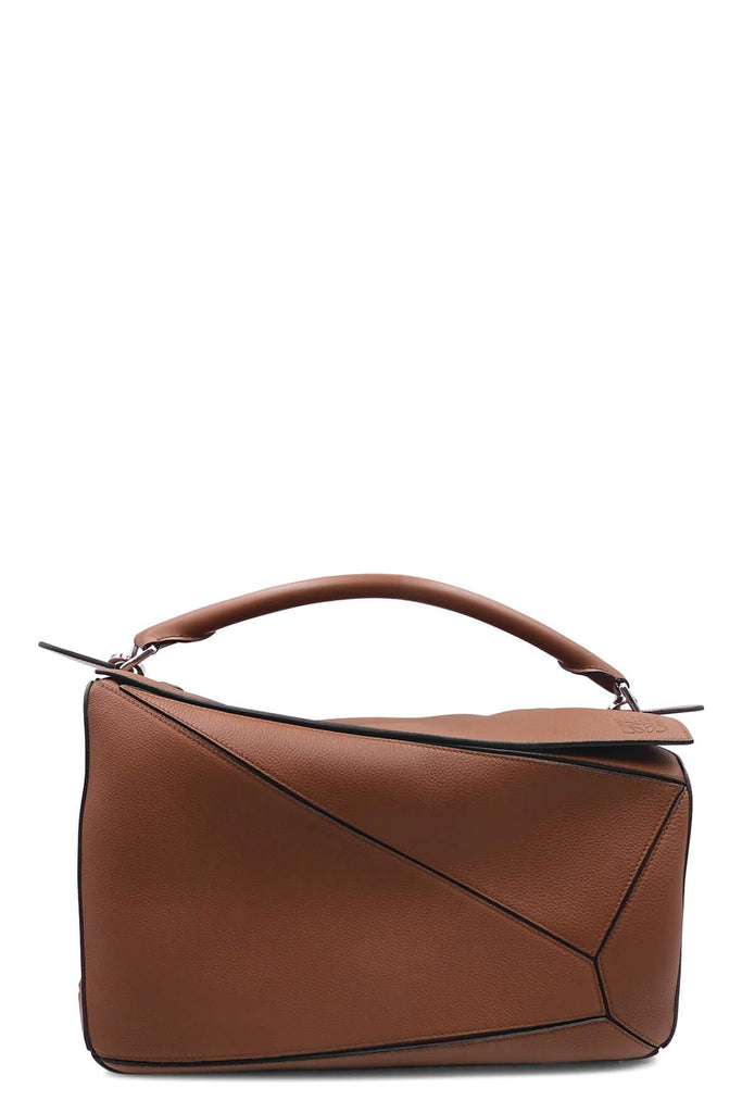 Large Puzzle Bag Cognac - LOEWE