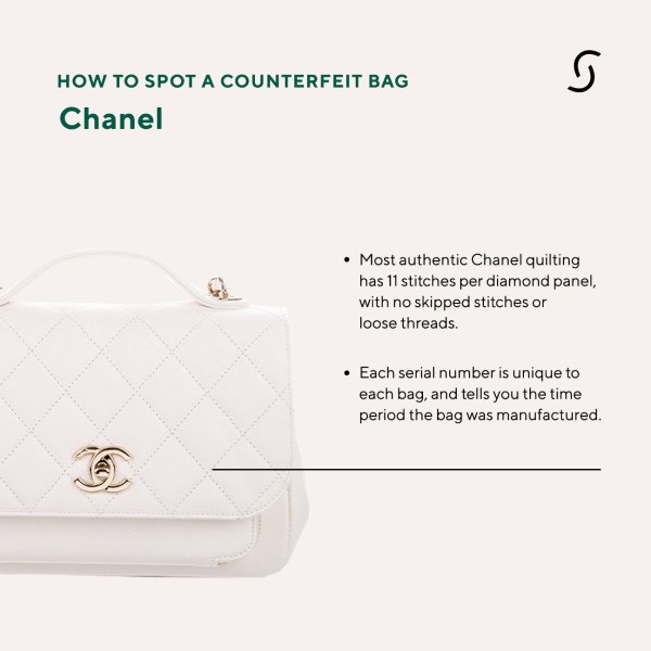 How to spot a counterfeit Chanel designer bag