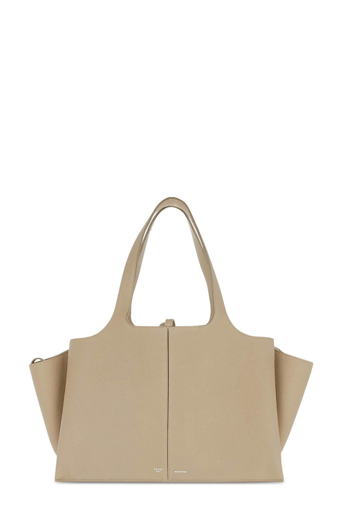 Medium Trifold Light Taupe - CELINE