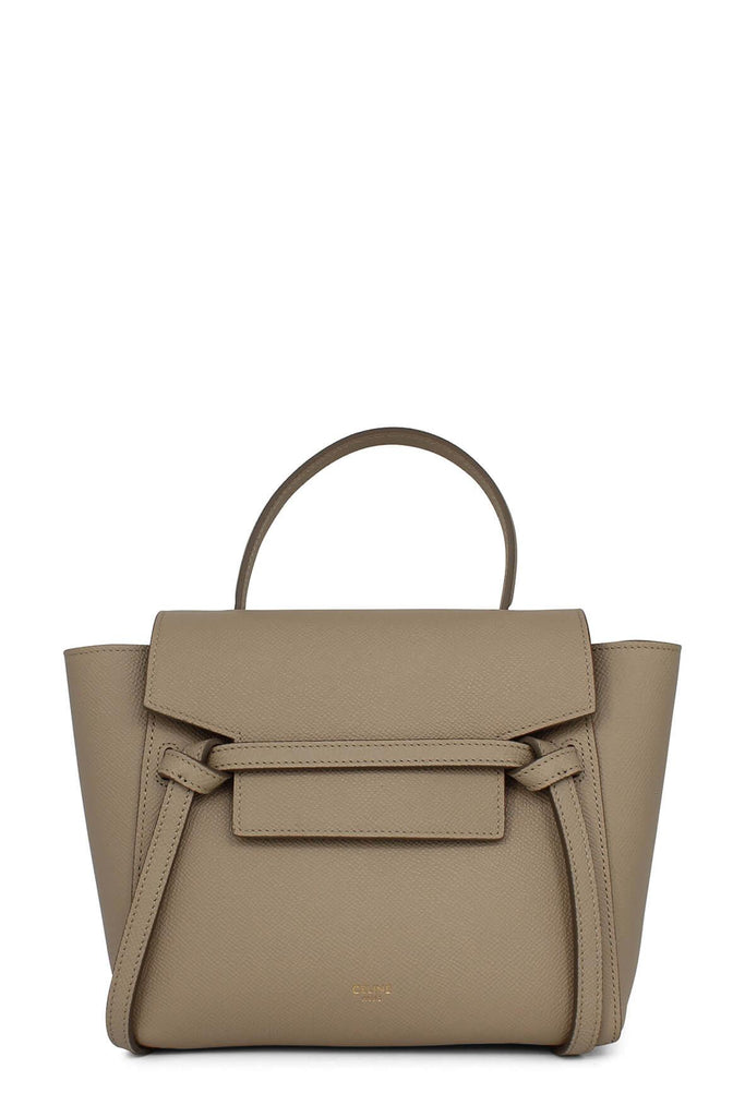 Nano Belt Bag Light Taupe - CELINE