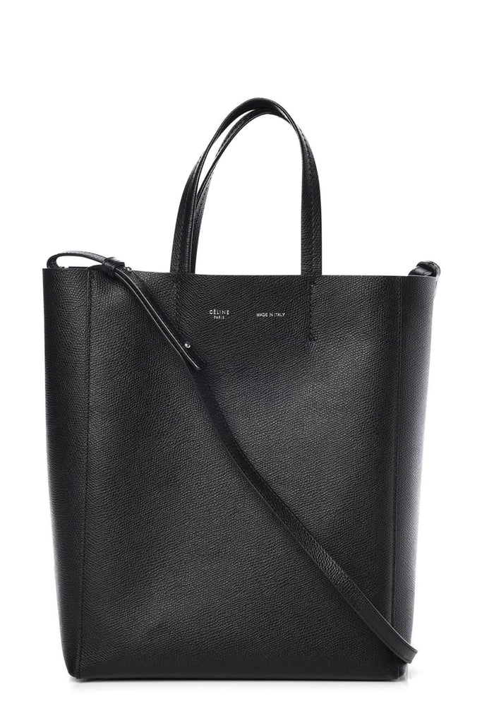 Small Vertical Cabas Black - Celine