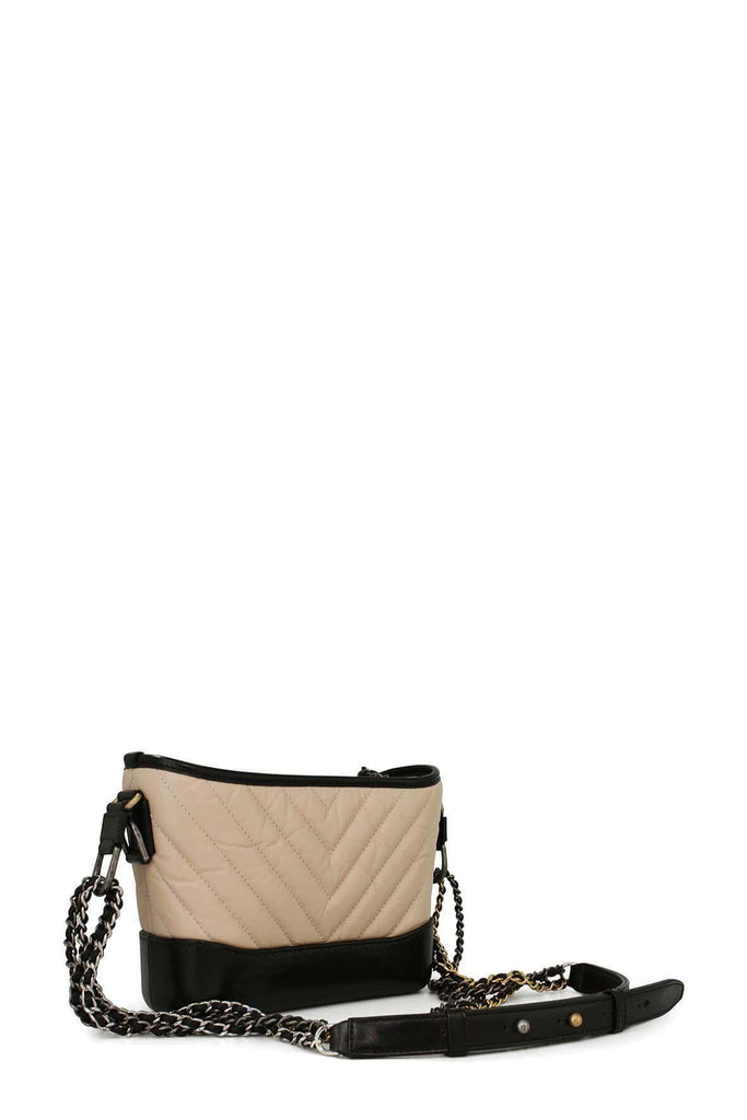 Small Gabrielle Hobo Beige - CHANEL