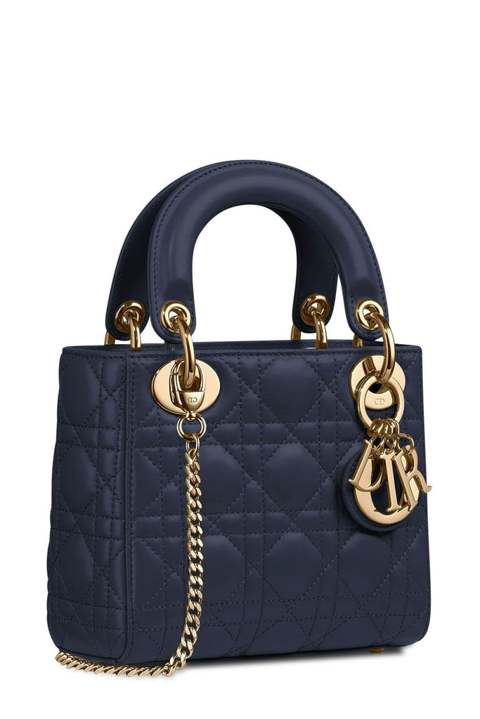 Small Lady Dior Navy - DIOR