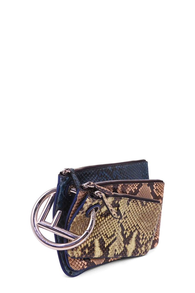 Triplette Python Clutch Blue Multicolor - Second Edit