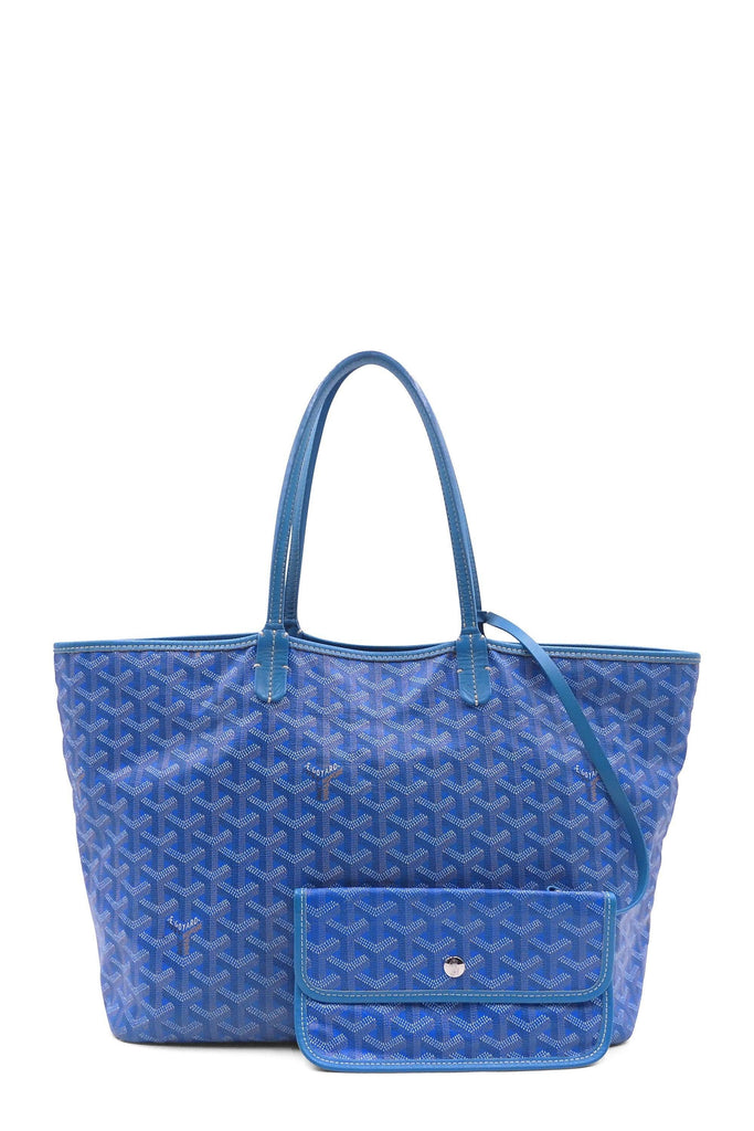 Chevron Saint Louis PM Tote Blue - GOYARD