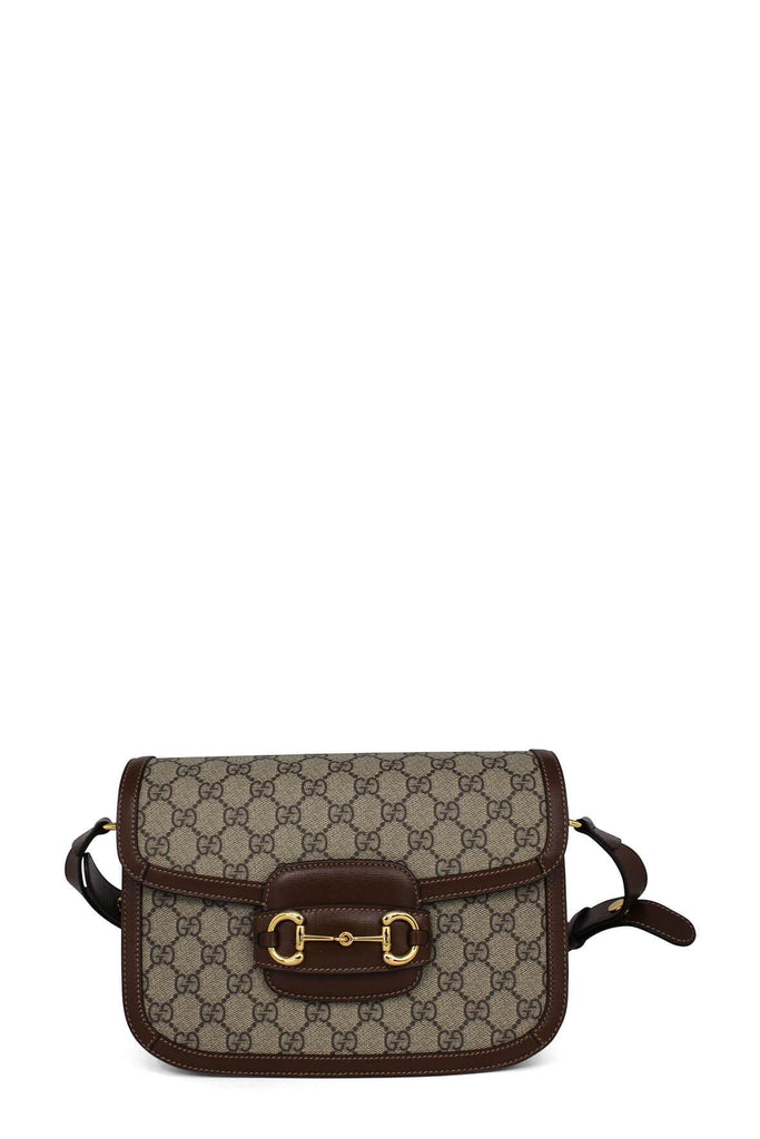 Horsebit 1955 Shoulder Bag Brown - GUCCI