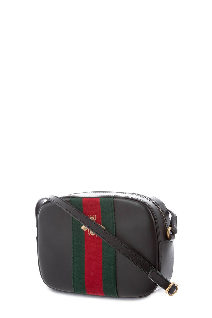 Webby Bee Crossbody Black - GUCCI