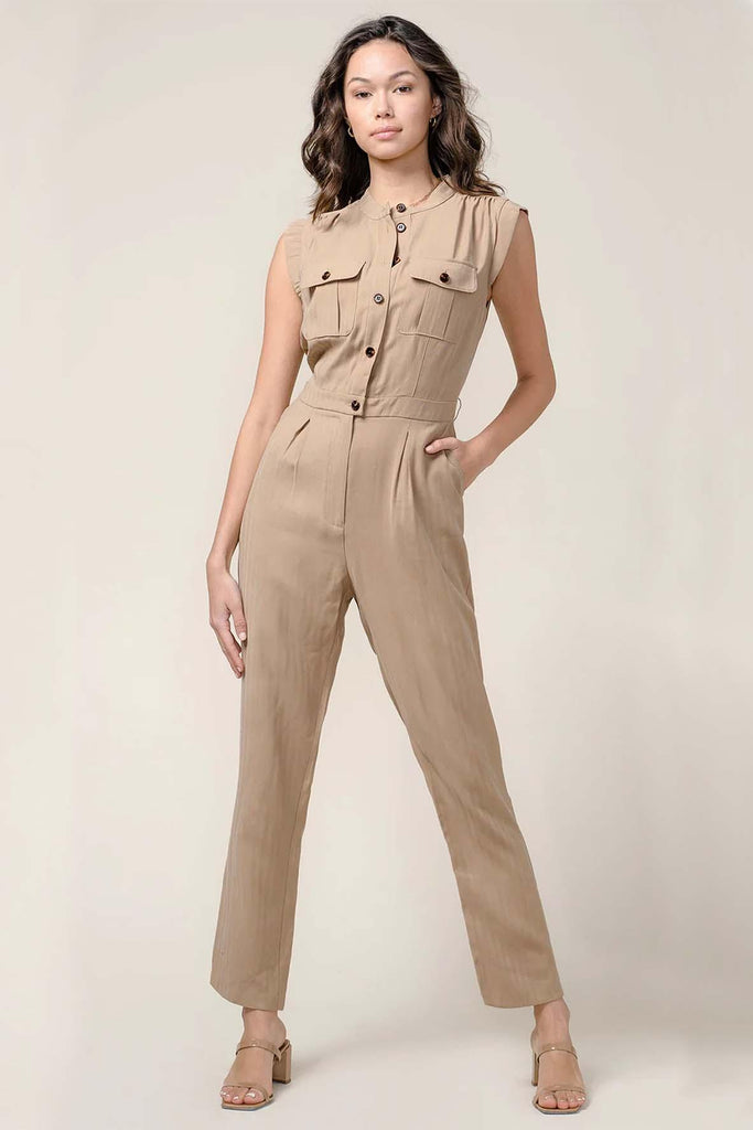 Haven Utilitarian Jumpsuit - GREYLIN