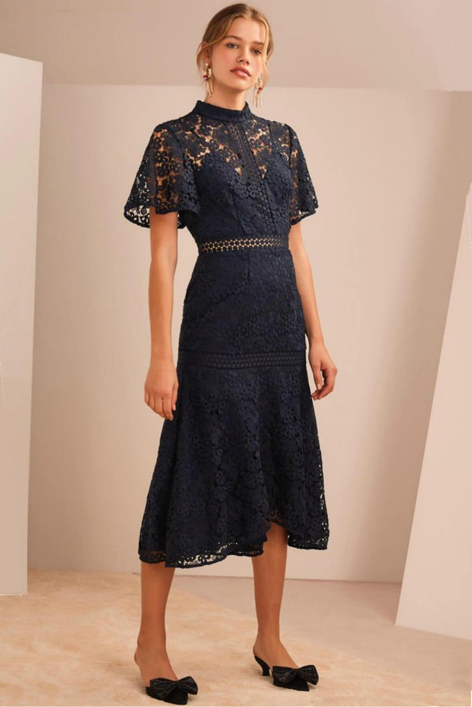 Utopia Lace Midi Dress - Keepsake