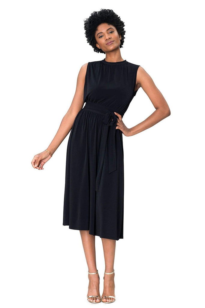 Mindy Dress in Black - Leota