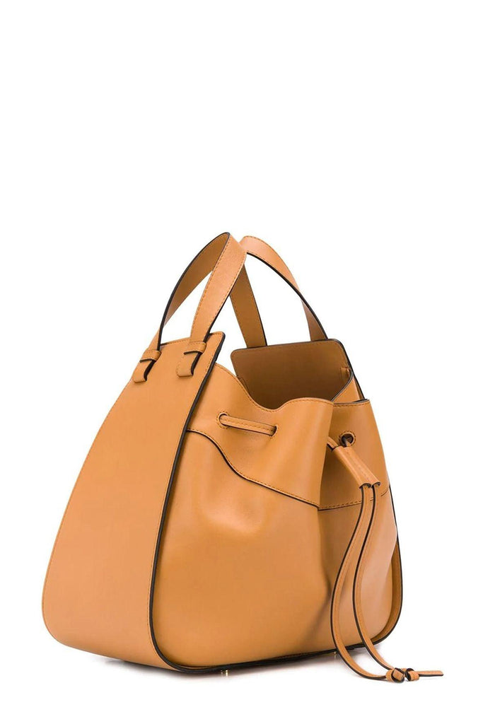 Medium Drawstring Hammock Bag Light Caramel - LOEWE