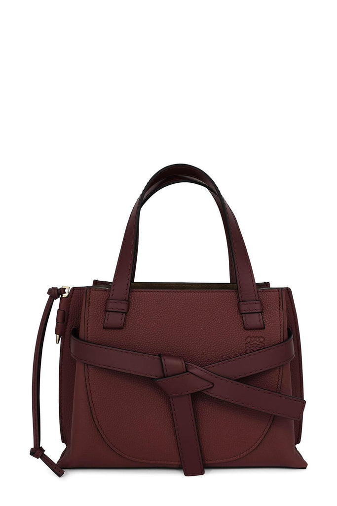 Gate Top Handle Mini Bag Garnet - LOEWE