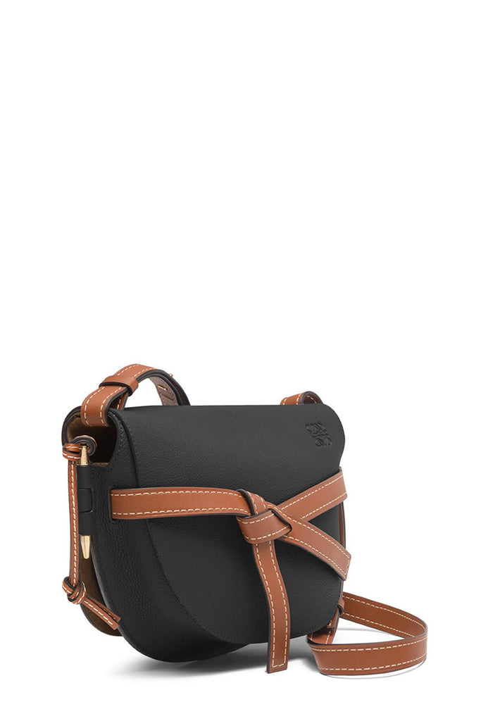 Small Gate Bag Black Pecan - LOEWE