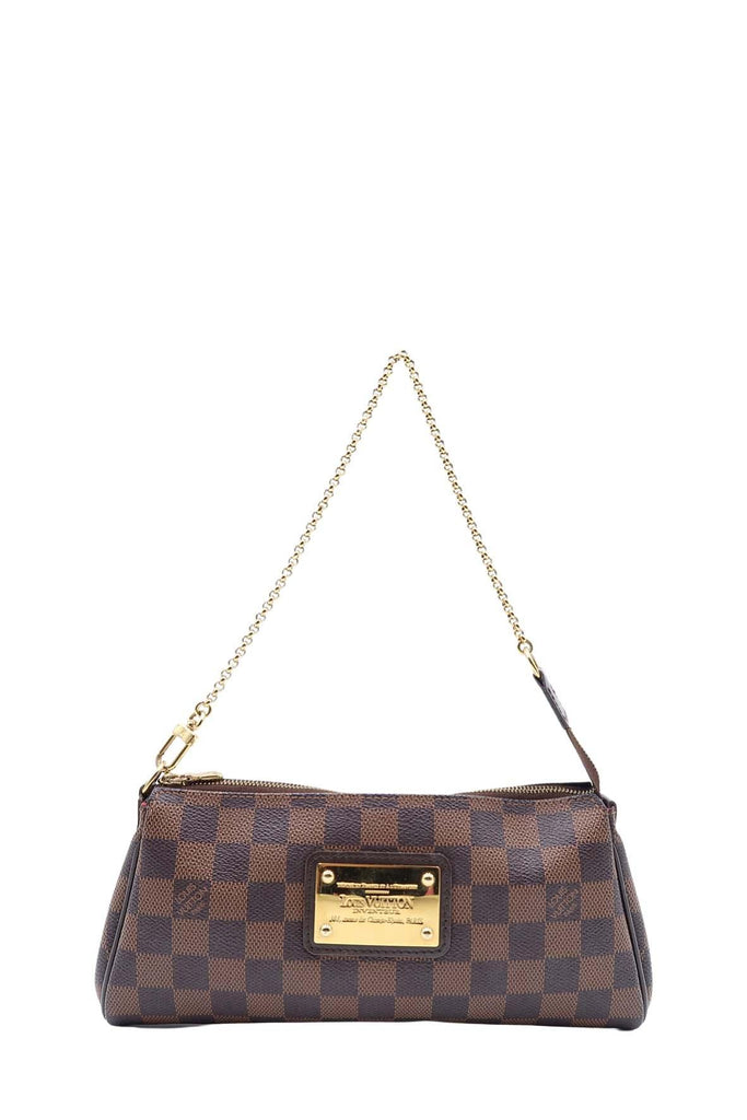 Damier Ebene Eva Clutch Brown - Louis Vuitton