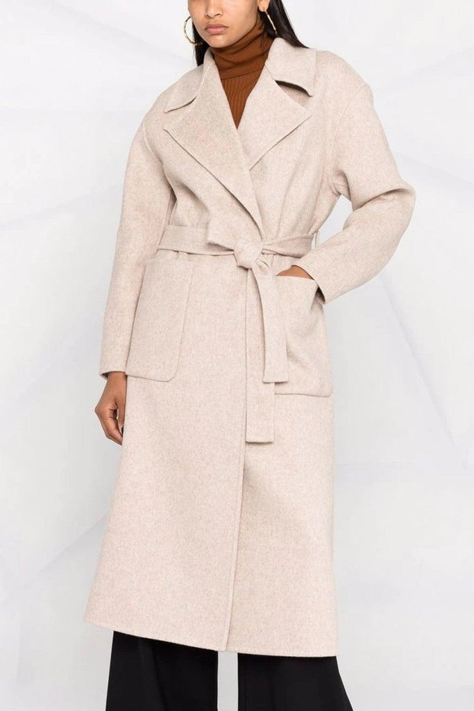 Belted Double-breasted Coat - Michael Kors