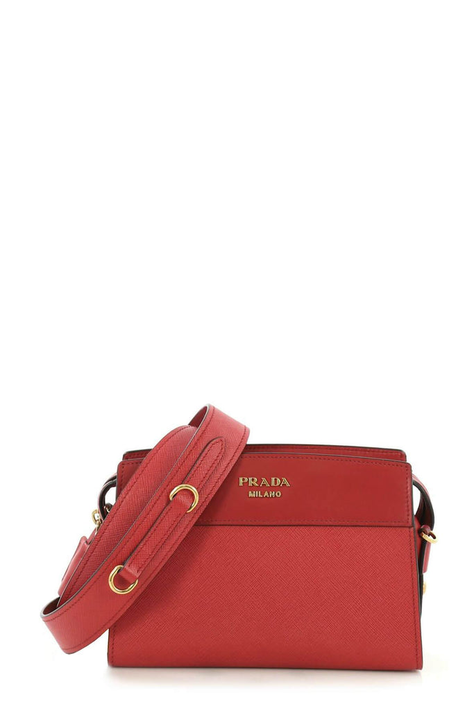 Esplanade Crossbody Bag Red - PRADA