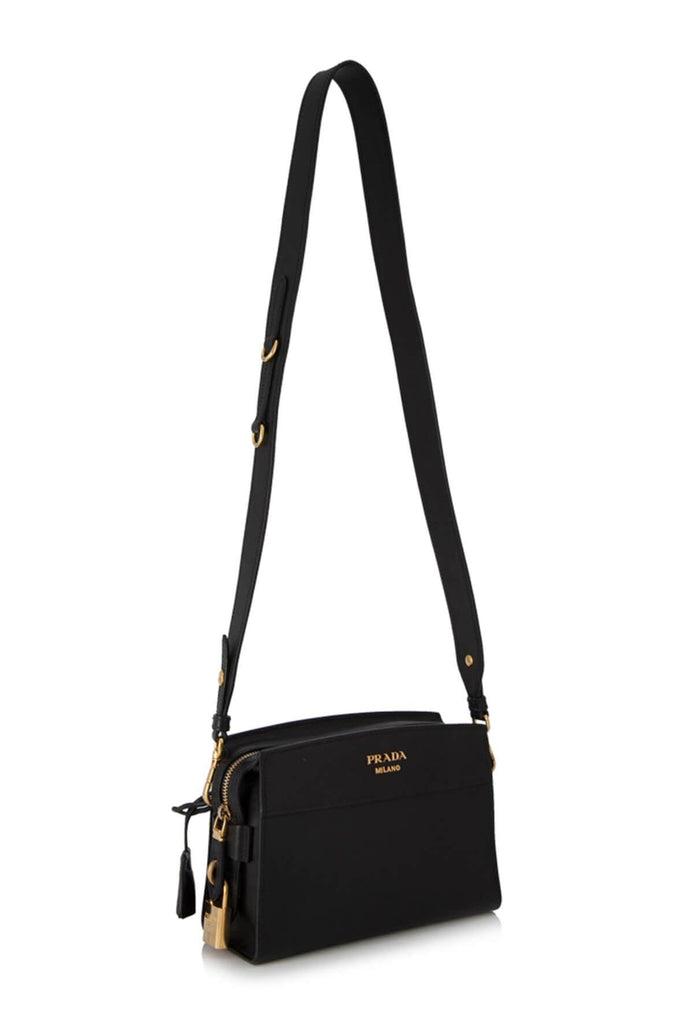 Esplanade Crossbody Bag Black - PRADA