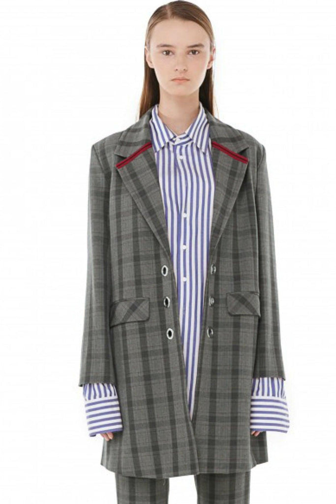 Plaid Blazer - Rani Hatta