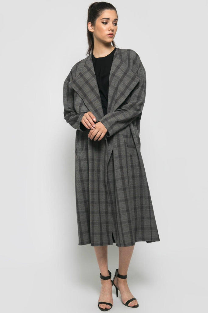 Plaid Long Outer - Rani Hatta