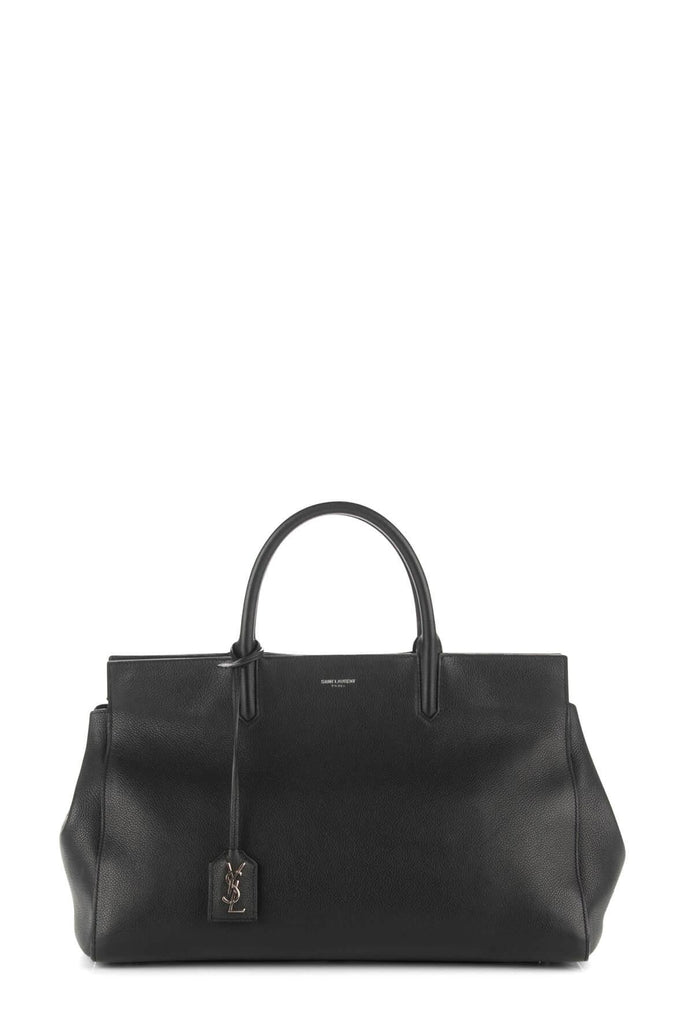 Medium Cabas Rive Gauche Black - Saint Laurent