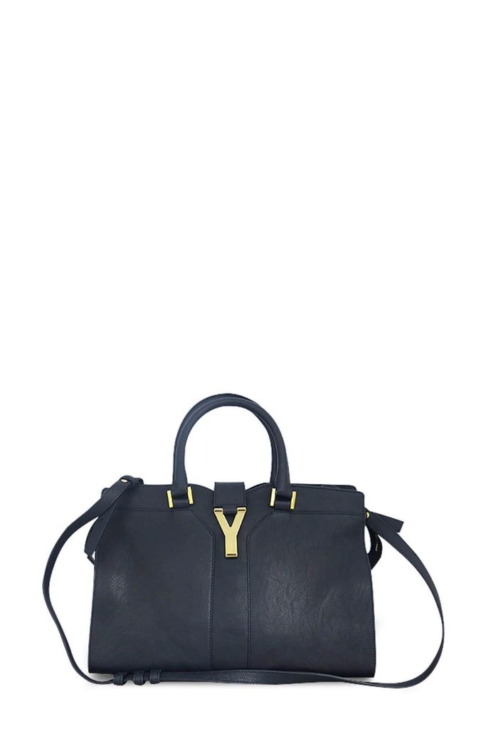 Small Cabas Chyc Tote Sheepskin Dark Navy - Saint Laurent